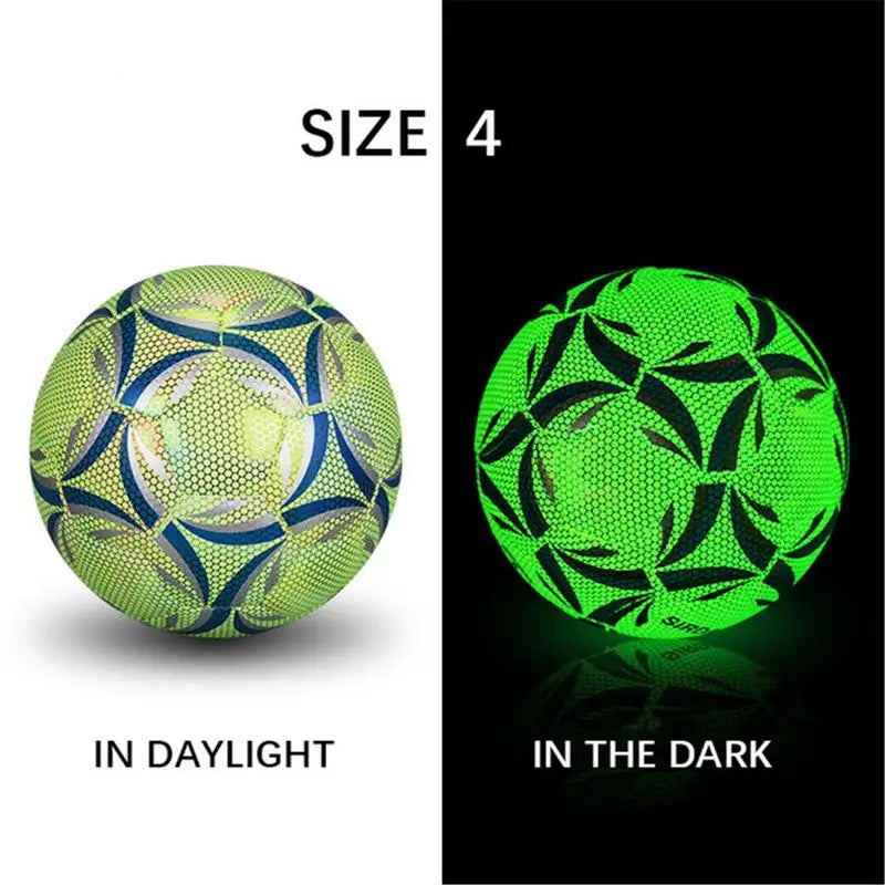 Size 4 & Size 5 Glowing Soccer Ball