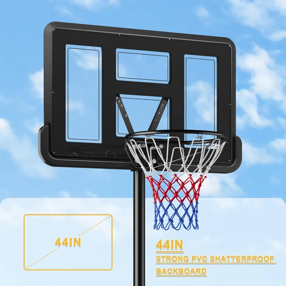 Outdoor Adjustable Basketball Hoop