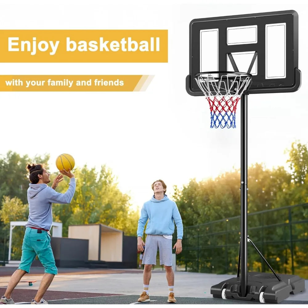 Outdoor Adjustable Basketball Hoop