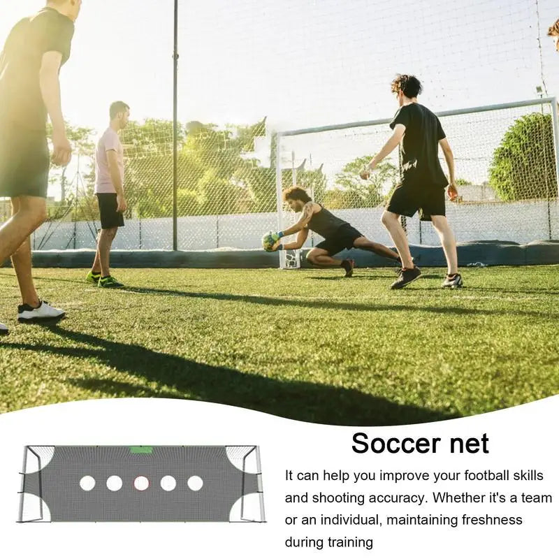 Soccer Balls Shooting Training Net