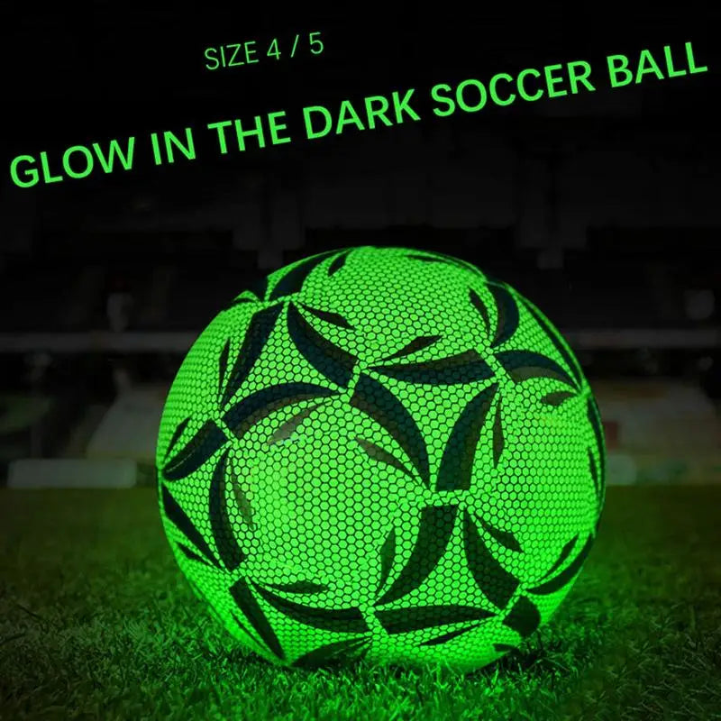 Size 4 & Size 5 Glowing Soccer Ball