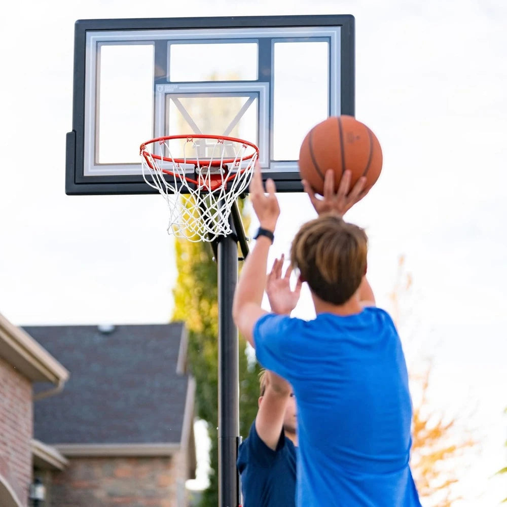 Adjustable In Ground Basketball System