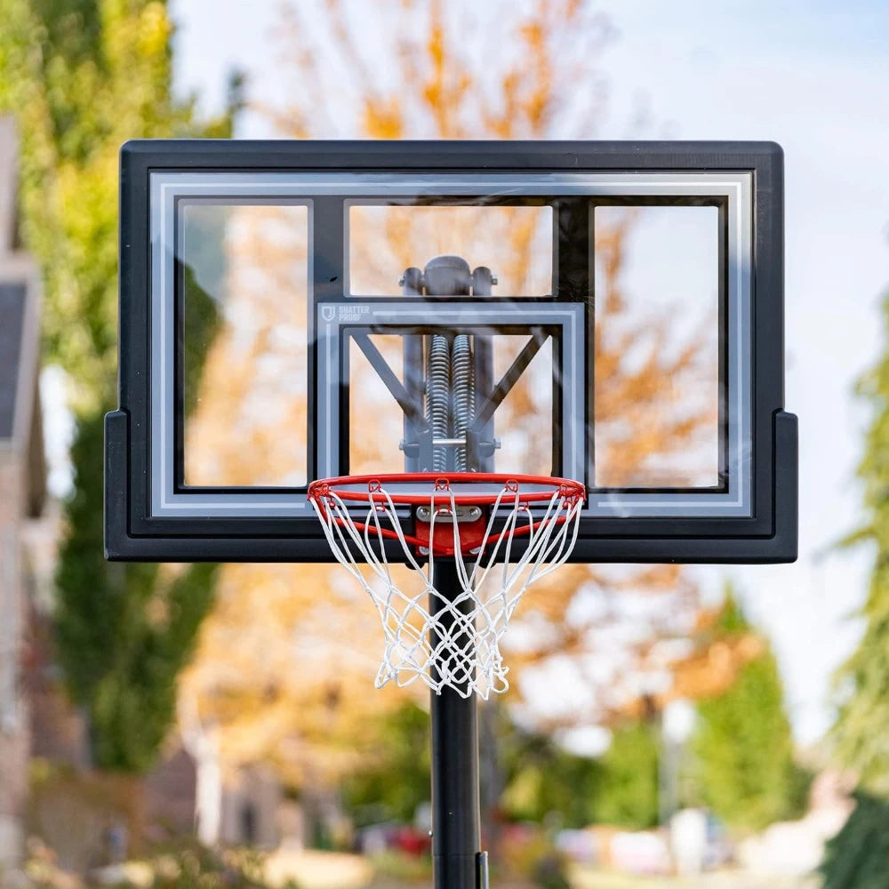 Adjustable In Ground Basketball System