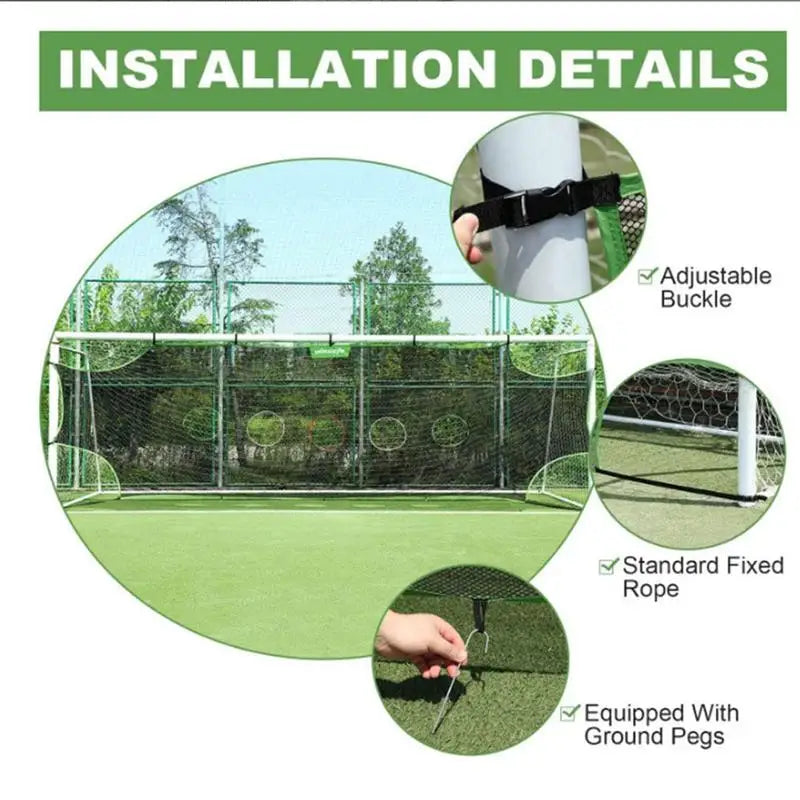 Soccer Balls Shooting Training Net