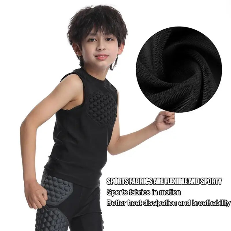 Youth Padded Shirt Rib Protector